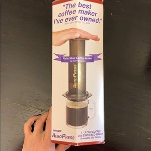 New! Aero Press coffee maker